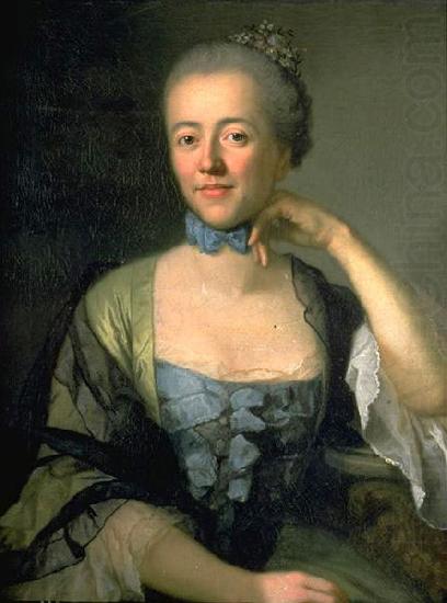 Anton Graff Portrait of Judith Gessner, wife of Solomon Gessner china oil painting image